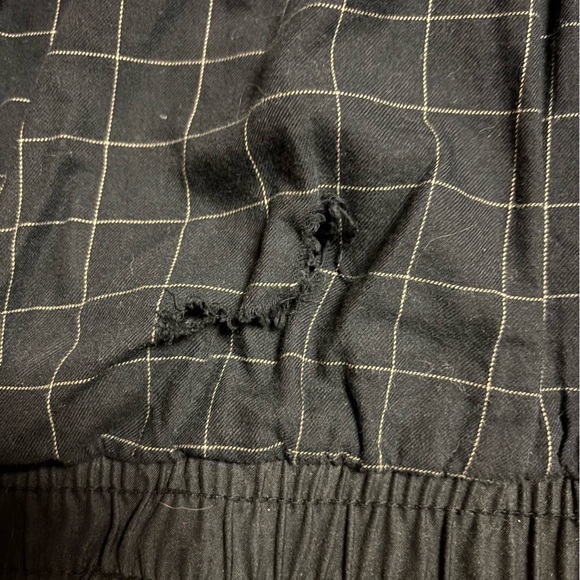 Polo Ralph Lauren Jacket Harrington Golf Full Zip Mens Black Coat XXL *FLAW - Picture 6 of 7